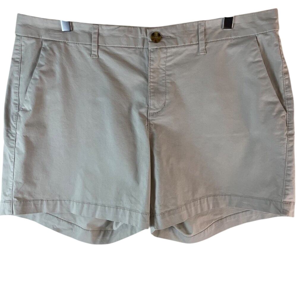 Old Navy Beige Cotton Blend Shorts Size 12
